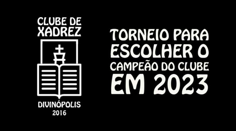 Atualização para o campeonato do Clube em dezembro – 02/07/2023